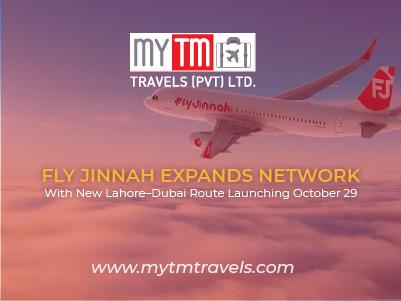 Fly Jinnah Expands Network with New Lahore–Dubai Route Launching October 29