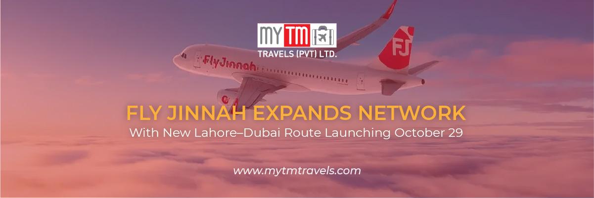 Fly Jinnah Expands Network with New Lahore–Dubai Route Launching October 29